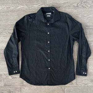🌼MICHAEL KORS🌼 Black Slim Fit 100% Cotton Dress Shirt